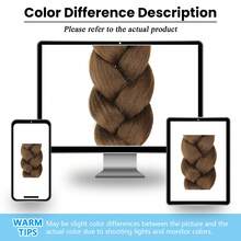 Synthetic Grap Claw Clip On Braided Ponytail Hair Extensions 18Inch Braids Pony Fake Hairpiece For Women Daily Use - Multicolor - View 6