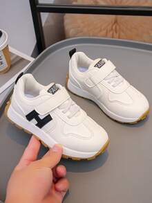 1 Pair Kids Casual Sports Shoes, Suitable For Autumn/Winter, New Style Girls/Boys Casual Fashion Comfortable Non-Slip Soft Bottom Sports Shoes, Student Running Shoes, Kids Casual Shoes