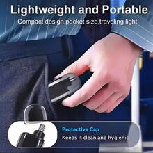 OBOVAY 150mAh Rechargeable Electric Painless Ear & Nose Hair Trimmer, Portable & Easy To Use, Unisex, Washable Nose Hair Trimmer, Convenient Cleaning - Multicolor - View 3