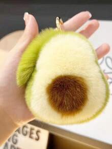 毛绒牛油果钥匙扣，可爱毛绒水果卡通钥匙扣，绿色毛绒钥匙扣，可爱毛绒卡通包包挂饰，小饰品，汽车钥匙扣，钥匙挂绳，钥匙扣，钥匙链配件，钥匙圈，情侣钥匙扣，女士礼物，男友礼物，圣诞礼物，圣诞袜填充物，生日礼物，朋友礼物，节日礼物，活动纪念品，派对礼物。 - 彩色 - 查看 12