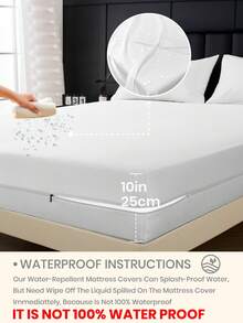 Weiß (Spannbettlakenhöhe 25cm)