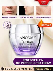 Lancôme 兰蔻[迷你] RENERGIE H.P.N. 300 肽超级面霜 15ml，蕴含透明质酸、300 肽和烟酰胺，有效淡化下脸部松弛、皱纹和暗斑