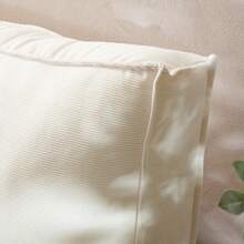 Almofada de Corduroy Estilosa, Múltiplas Cores para Diferentes Cenários, Toque Suave Melhora o Conforto, Design Minimalista se Adapta a Qualquer Decoração, Resistente à Sujeira e Fácil de Limpar, Pode Ser Usada como Almofada/Travesseiro de Dormir, Universal para Quarto/Sala de Estar/Janela de Baía - Chumbo - Visão 2