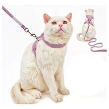 Correa Pechera Tela Ajustable Diseño Osito Mascota Pequeñas - Rosa - Ver 6