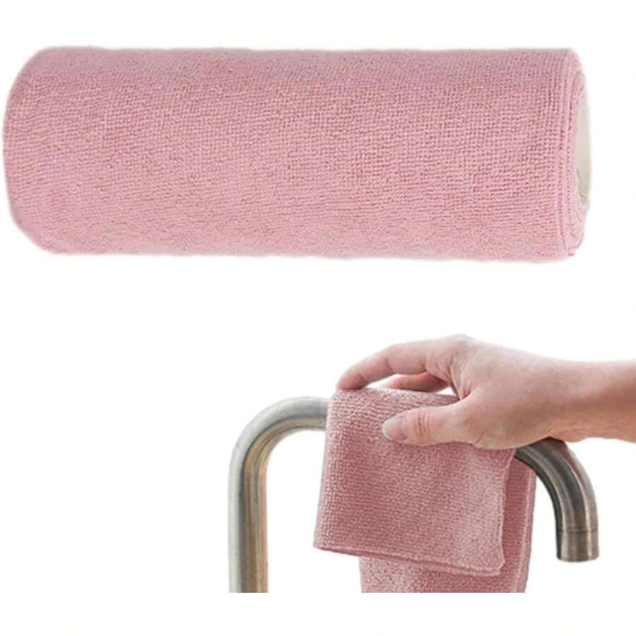 Reusable Towel Roll |   Microfiber Washable Tear Away Rags,Convenient And Practical, Paperless Towels Roll Washable Reusable Rags Car Dining Table