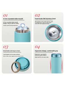 Tiger MJF-A048 480ml Business Insulated Mug, Made In Japan, 304 Stainless Steel, One-Touch Lid Opening, Leak-Proof, Portable, Suitable For Commuters And Office Use, Unisex