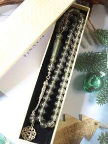 1 Vòng tay chuỗi hạt cầu nguyện Mân Côi 45 hạt bằng Acrylic - Nhiều màu - Xem 5