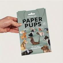 50 piezas Juego de Gatos de Papel 3D - Un lindo conjunto de manualidades de origami de gatitos, arte y artesanía con modelos de origami geométrico 3D que incluyen perros y dinosaurios de papel, juegos manuales mini para adolescentes y adultos, juegos familiares, decoración del hogar y oficina, materiales de manualidades para adultos, regalos del Día de San Valentín, regalos navideños, regalos de regreso a clases - Multicolor - Ver 8