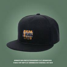 Haikyuu!! Character-Included Black Cup Pants Fashion Cap large head around snapback cap low cap snapback retro visual flat bill cap breathable baseball cap graphic print fashionable low cap unisex haphop baseball cap Baseball cap ball cap duck cap sports duckville cap small head around snapback cap - ブラック - チェックする 4