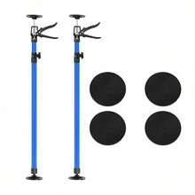 2pcs Hanging Cabinet Installation Support, Single Maximum Vertical Load-Bearing 40kg, Adjustable Height Decorative Pillar - Blue - View 6