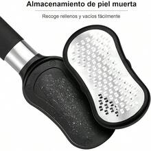 Lima para Pies de Acero Inoxidable – Removedor de Callos para Pies, Kit de Pedicura Profesional, Lija para Pies, Quíta Callos Pies, Kit Pedicure Spa en Casa - SG - Ver 5