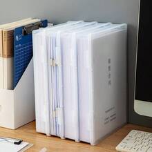 1个/2个装透明塑料收纳盒，A4纸张及文件整理盒，搭扣密封设计，防尘，办公及家居收纳必备