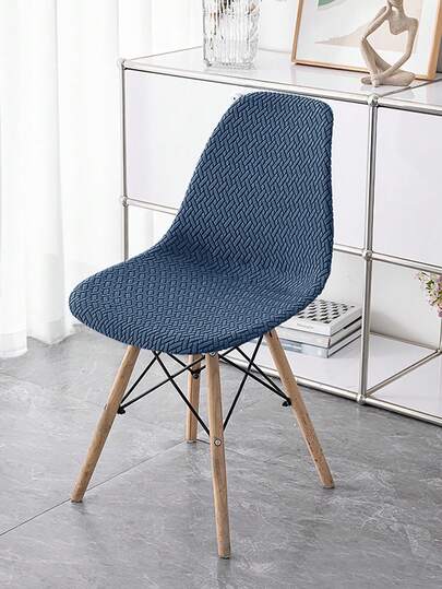 1pc/2pcs/4pcs Abstract Plaid Pattern Chair Cover, Full Wrap Around Slipcover, Universal Home Decor, Dining Chair Cover, All Season Use, Wear-Resistant Anti-Fouling Anti-Cat Scratch, Thickened, Dustproof, High Elasticity Chair Cover