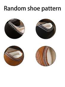 Pantuflas, pantuflas cálidas, calcetines desechables, cómodos, de larga duración, absorben la humedad, suela antideslizante, retienen el calor, con soporte de arco, para uso todo el día, para días de invierno fríos. Para el hogar, la oficina, interiores, exteriores, para la familia, seres queridos, amigos, colegas, Navidad, celebraciones de Año Nuevo, Día de San Valentín, mascotas, Carnaval, Día de la Mujer, artículos esenciales de viaje, recuerdos de boda, Y2k, dormitorio, accesorios de coche para mujeres, decoración de cocina - Multicolor - Ver 4