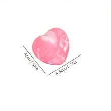 3/6/9pcs Random Color Heart Marble Pencil Erasers - Macaron Colors And Vibrant, Durable Rubber, Suitable For School And Office, Smooth Design, Precise Erasing, Gentle On Paper, Great For Students, Teachers, Artists, Christmas Stocking Stuffers, Christmas Decorations, Christmas Gifts