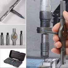 24-In-1 Precision Ratchet Screwdriver Set - Magnetic Metal Manual Tool Kit With Multi-Bit Storage Box, No Electricity Required - Multicolor - View 3