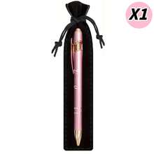 Customized Luxury Soft-Touch Ballpoint Pens With Black Pencil Cases - Personalized Writing Tools, Suitable Names And Company Websites, Perfect Gifts For Men, Anniversaries, Birthdays, And Graduation Season Presents,New Job, Office Supplies - Multicolor - View 60