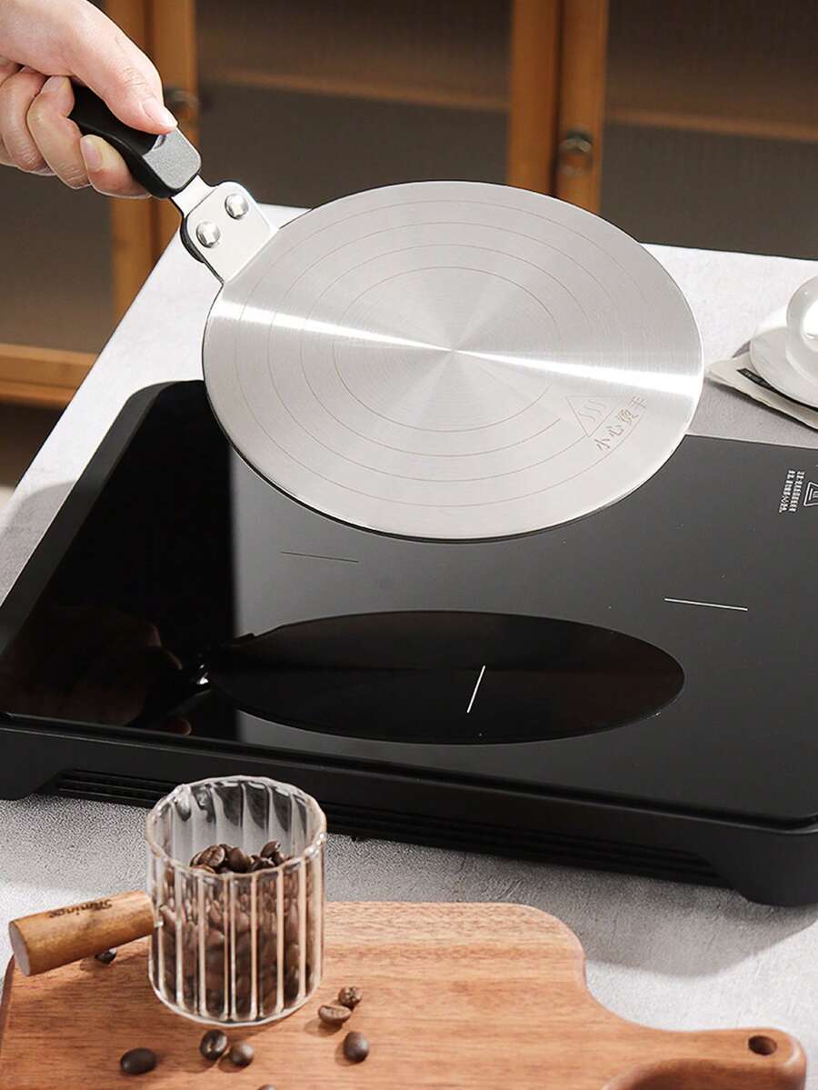 加热金属解冻垫、摩卡壶导热板、咖啡壶、陶瓷玻璃器皿、磁导特殊导热板、金属导热垫