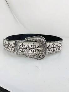 Retro American Style Waist Belt For Women, New European And American Layered Punk Style Leather Belt, Versatile For Jeans, Ins Fashion - Multicolor - View 3