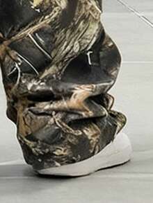 Tween Boy Cartoon Print Round Neck Short Sleeve T-Shirt And Pants Set - White - View 6