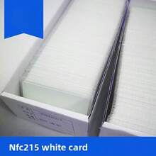 2025新款升级版5张装（尺寸85.5x54mm）可重写高频NFC白卡，耐磨PVC材质，智能感应空白卡，简约风格，纯白色背景，标准卡片形状，兼容13.56MHz高频，可重写次数超过10万次，数据保存时间超过10年，可用于门禁卡复制、电子名片制作等多种场景，是一款多场景适用的NFC感应卡。 - 彩色 - 查看 4