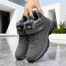 Women's Winter Warm Outdoor Hiking Boots With Fleece Lining