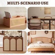 40-45cm Handmade Rattan Woven Strap - Durable Natural Material For Crafts And Gardening (Original Wood Color) - Wood Color - View 5