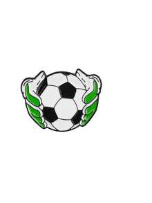 1pc 2026 World Cup Football Brooch, Cute Cartoon Zinc Alloy Lapel Pin, Creative Backpack Accessory Sports Series Badge