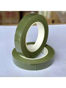 2/5/8/10卷装，590英寸深绿色和浅绿色自粘花艺胶带，无需胶水，适用于情人节花束包装装饰、礼品包装、剪贴簿制作 - 优雅绿色系列，适用于婚礼派对家居装饰 - 工艺装饰用品，持久耐用，DIY工艺材料，派对装饰，表面光滑，活动策划 - 均碼 - 查看 20