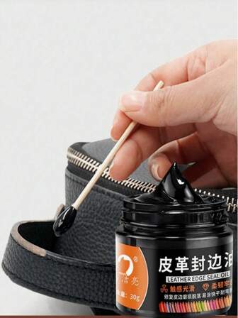 Leather Shoe Dye - Four Colors Available (Includes Brush And Cleaning Swabs) Shoe Upper Repair Agent Leather Scratch Repair Cream Leather Recoloring, Restoration, And Care For Bags, Sofas, Shoes, And Furniture.