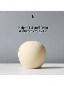 One Piece Ceramics Vase,Mini Boho Vase For Plants, Flowers, Incense, Reed Diffuser, Vintage Bottle For Centerpiece, Home, Office, Gifts,Home Decor,Flower Vase,Centerpiece,Table Decor Birthday Graduation Back To School Room Decor School Supplies Glass Vase - Multicolor - View 13