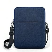 1pc Flat Organizer Bag, Shoulder Messenger Bag, Handbag For 11-Inch Tablet, Laptop, Suitable For Daily Carrying Of Tablets And Small Laptops Laptop Case Laptop Sleeve Laptop Cover Computer Bag Carrying Hand Bag Laptop Bag Water Resistant Travel Essentials - Multicolor - View 16