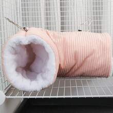 1pc Hamster Heating Tunnel, Endless Fun Cave Toy, Hamster Tunnel And Pipe That Can Be Hung On Cage Wall, Accessories For Hamsters, Parrots, Guinea Pigs, Rabbits, Hedgehogs, Ferrets - Multicolor - View 17