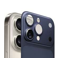 Kompatibel mit iPhone 16 Pro Max/15 Pro/14 Pro, ultradünne matte PC-Rückfolie kompatibel mit iPhone 17 Pro/17 Pro Max, geeignet für täglichen Schutz, Büro, Zuhause. Linsenscutz, Kameraabdeckung, wasserdicht, stoßfest, kratzfest. - Blau - Übersicht 3