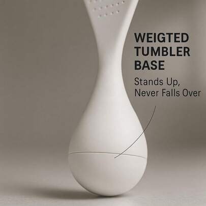 Self-Standing Rice Scoop | Weighted Anti-Tipping Base | Non-Stick Design For Easy Serving Of Rice, Potatoes, And Side Dishes, Suitable For Buffets | 10-Cup Capacity Rice Cooker | Rice Scoop | Self-Standing Rice Scoop, Non-Stick, Heat Resistant, Suitable For Household Rice Cookers, Can Be Used As A Rice Scoop/Serving Spoon.