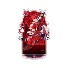 第二季高级亚克力立牌 - 3D效果角色展示收藏品，生日圣诞节礼物，送给《地狱旅馆》粉丝 - 彩色 - 查看 6