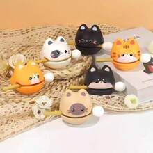 2pcs Capybara Muyu Emotional Stability Finless Porpoise Stress Relief Office Desktop Ornament - Multicolor - View 7