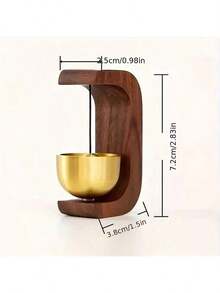1pc Copper Bell Door Chime, Hanging Door Decor, Doorbell Gift