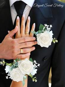 30 Pcs Realistic Roses Artificial Flowers , Fake Roses With Bendable Long Stems, Autumn Decor, Texture Flowers For Wedding Decorations,Home Decor, Arrangement, Event, Holiday,Parties.(Every 30 With 2pcs Of Leaves)