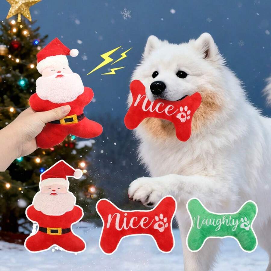 Đồ chơi tương tác cho chó sủa và nhai mới - Nhiều màu - Xem 1