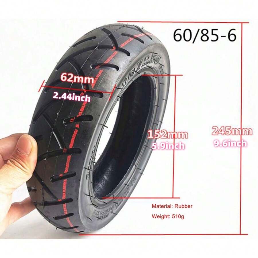 10pcs 2.50" Tire And Inner Tube Combo Set, Includes 10pcs 2.50" Thickened Inner Tubes, Suitable For Zero 10X, Kugoo M4 Pro, Dualtron Electric Scooters City Road Tires