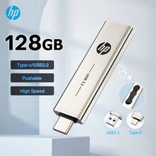 HP 64GB Type-C USB 隨身碟 128GB USB3.2 U 盤 256GB USB 隨身碟 OTG U 盤 相容手機與電腦 - 銀色 - 查看 9