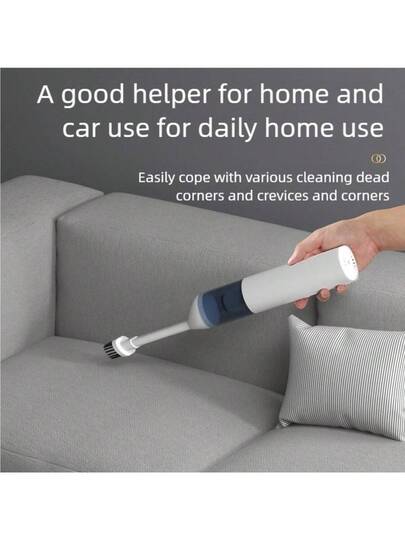 Powerful held Car Stofzuiger Cleaner Fast Charging, Low Noise, Portable High Suction Pet Hair Interiors view 4