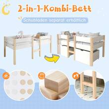 2 Drawers, Used With A Child's Bed