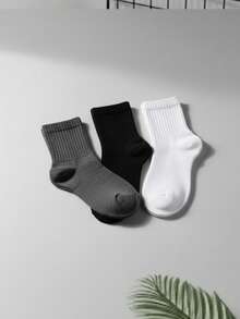 Sizes 22 To 25 - Children's Winter Socks, Boys And Girls, Assorted. - 4 UNITS - View 2