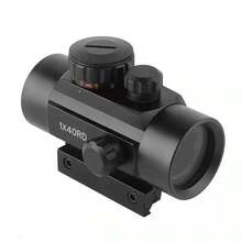 Red Dot 1x40mm, mira reflex Red/Green Dot Rifle, retículo de 4 MOA - Multicolorido - Visão 12