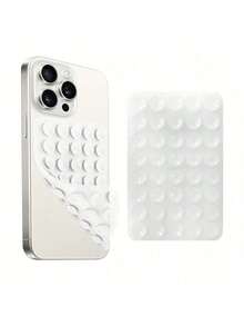 1 件、40 件经典硅胶吸盘双面手持自拍杆和支架、多功能粘性手机支架、可重复使用的粘性垫，用于手机支架或握把、用于自拍、视频等 - 易粘贴、易清洁、适用于 和 Android - 非常适合淋浴、视频录制和摄影，兼容 、Android 手机，生日、家人、朋友的礼物手机配件 - 彩色 - 查看 14