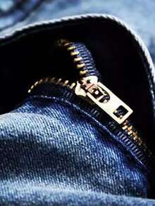 Stylish Men's Overalls,  Denim Overalls, Distressed Cargo Trousers, Hand-Distressed Details, Versatile For All Seasons, Mid-Rise Design, Suitable As A Gift For Thanksgiving/Halloween/Christmas. - Màu xanh đậm - Xem 7