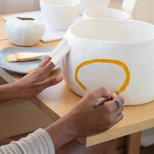 100pcs Latex Gloves, Durable & Reusable, Powder-Free & Anti-Static, Suitable For Beauty, Tattoo, Embroidery, Electronics Repair, Disposable Finger Cots, Medium Size - White - View 9