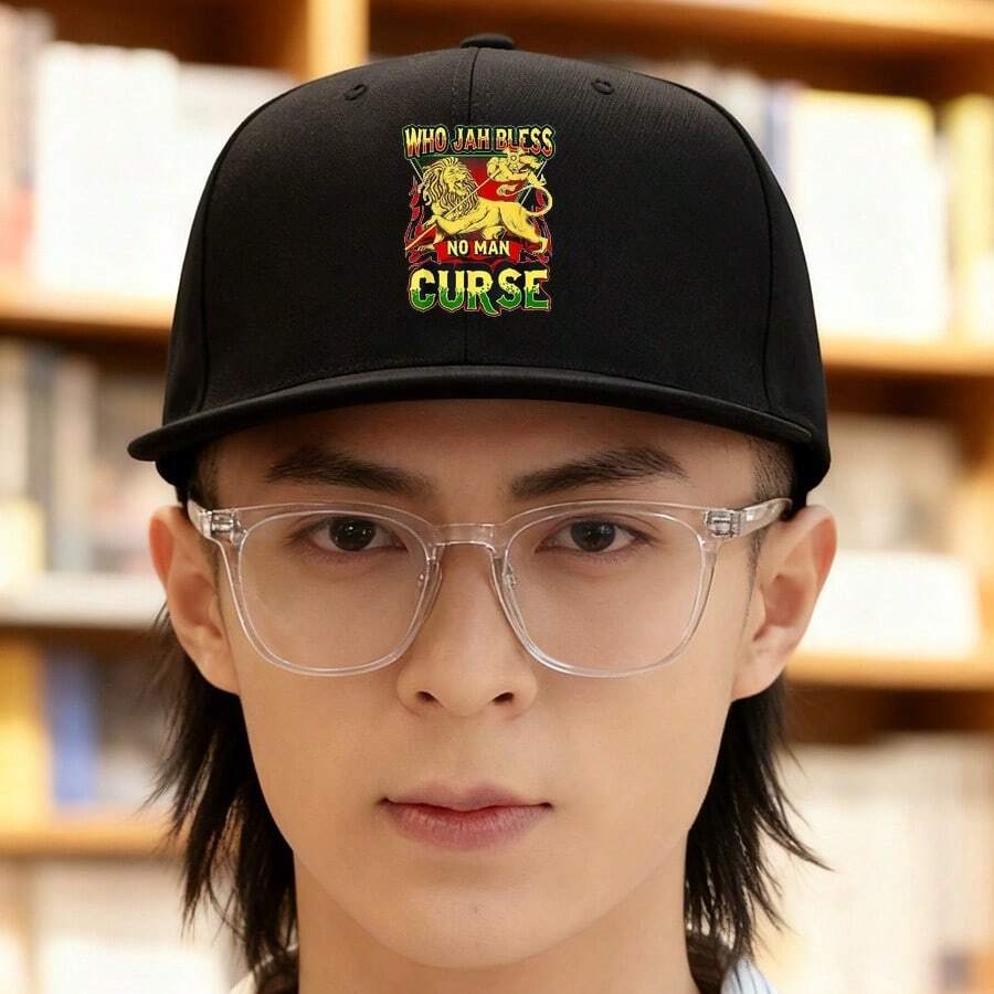 Men Baseball Cap - Black - View 1